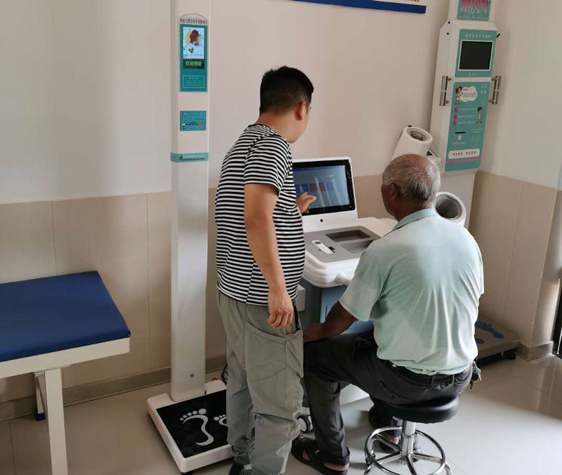 上禾智能體檢一體機應用現場 上禾智能體檢一體機應用現場