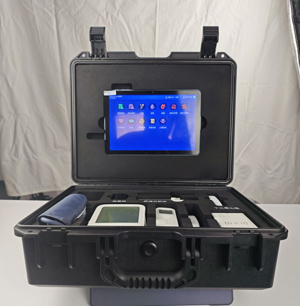 便攜式健康體檢一體機箱內實拍 便攜式健康體檢一體機箱內實拍